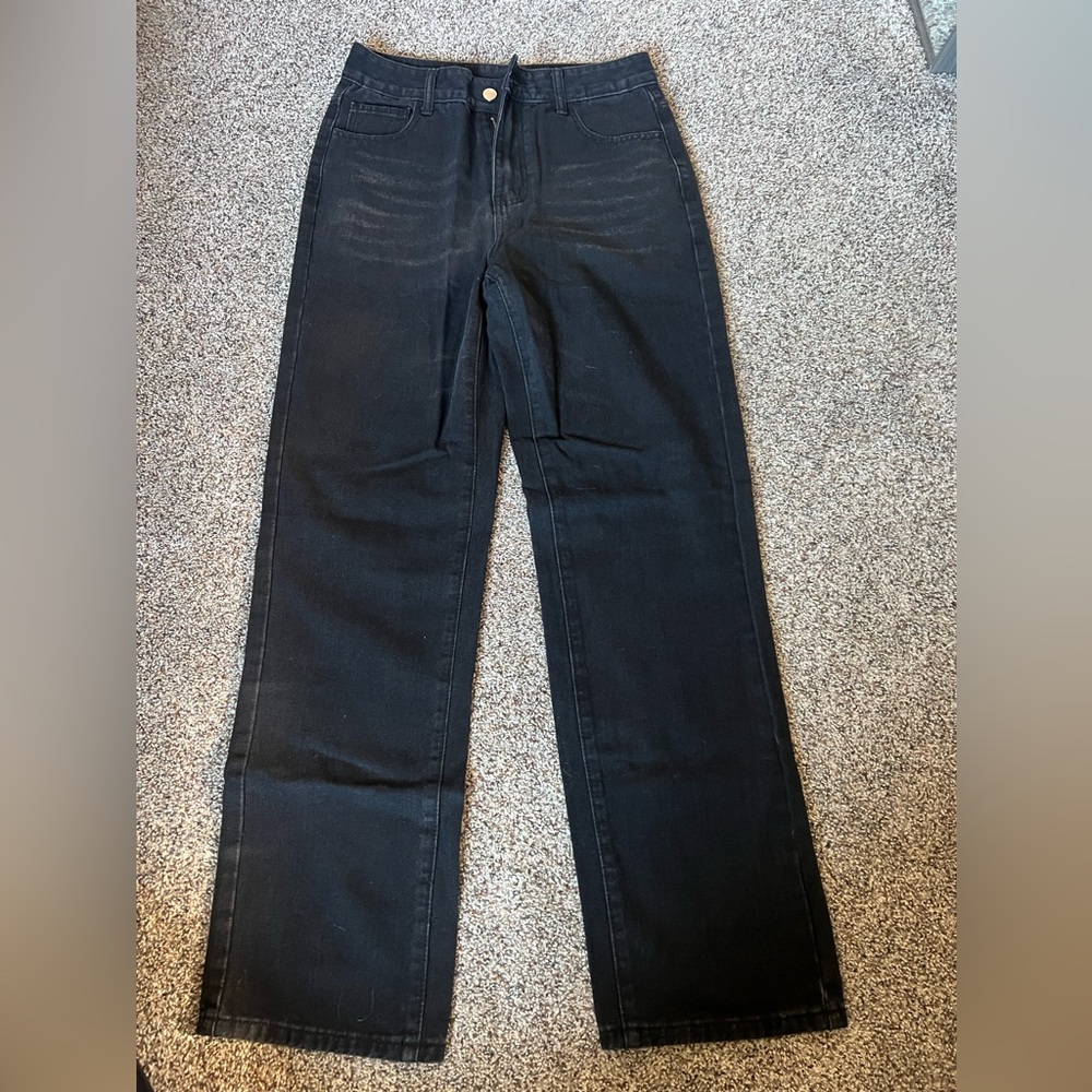 SHEIN Wide Leg Jeans
